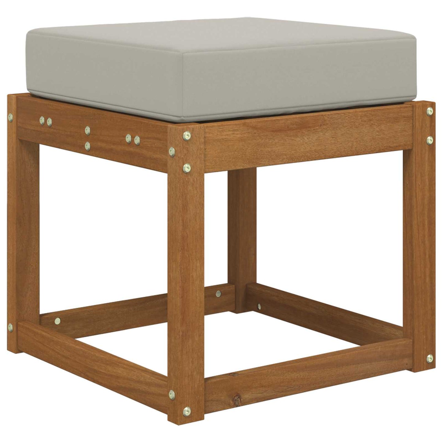 Buiten Zitkussen Grijs 40 x 40 x 8 cm 100% Polyester