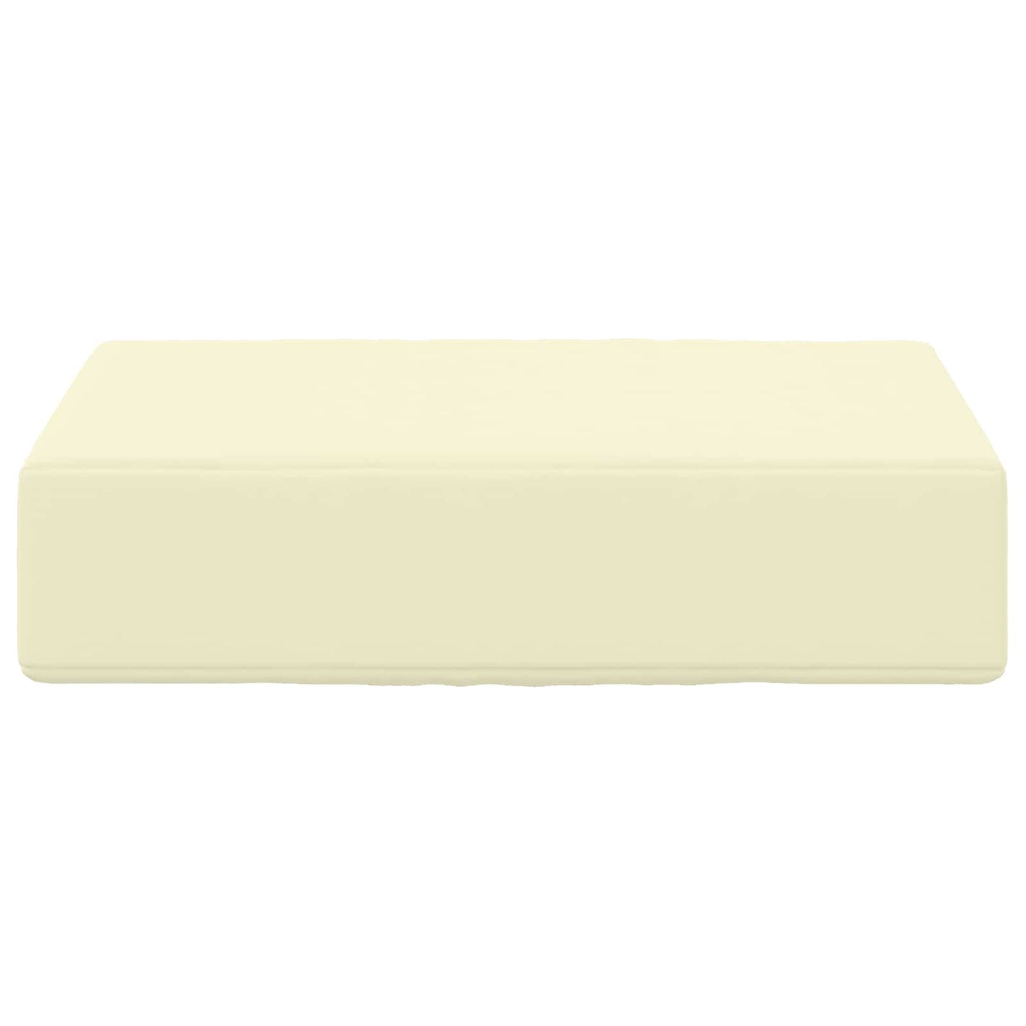 Buiten Zitkussen Crème 40 x 40 x 8 cm 100% Polyester