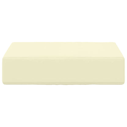 Buiten Zitkussen Crème 40 x 40 x 8 cm 100% Polyester