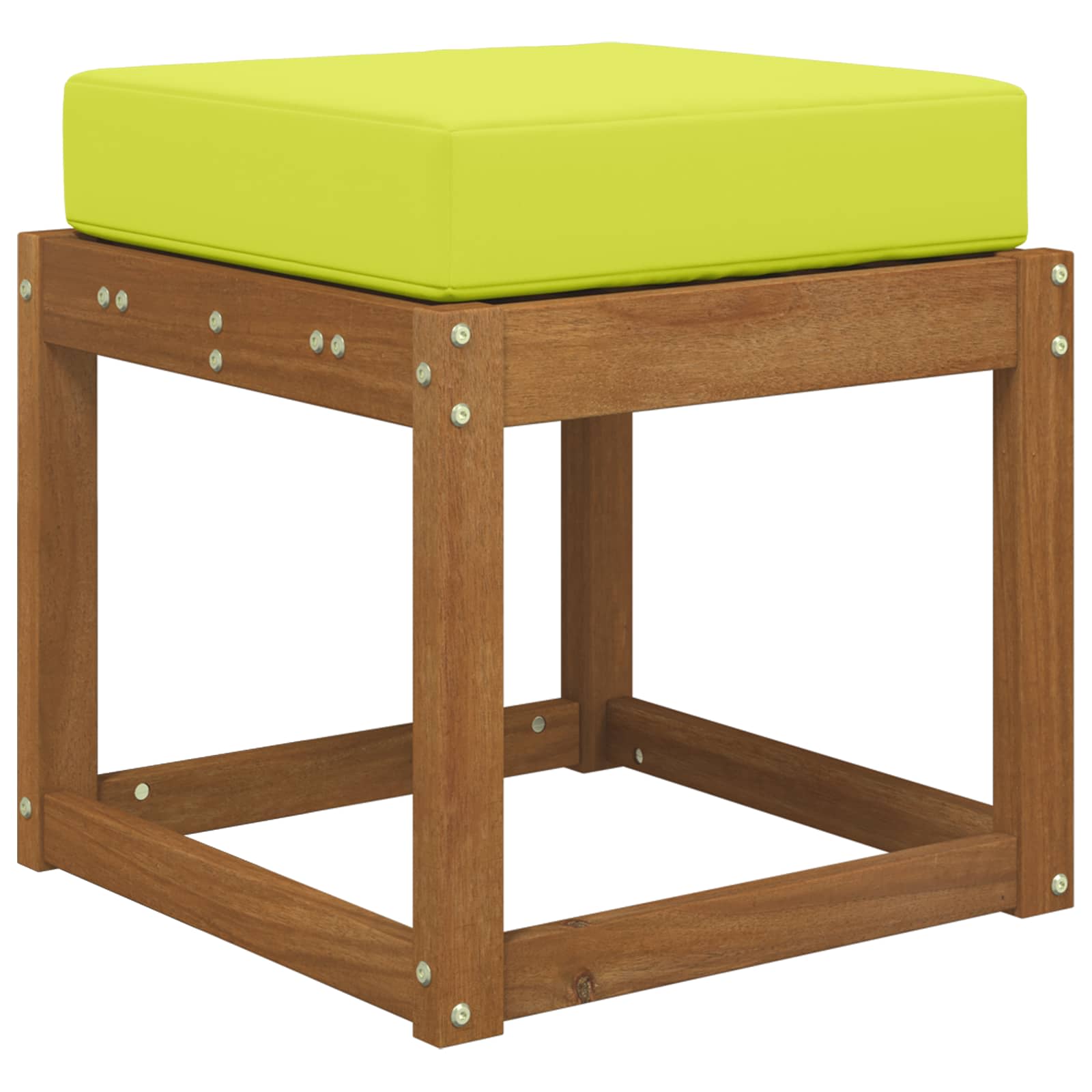Buiten Zitkussen Groen 40 x 40 x 8 cm 100% Polyester