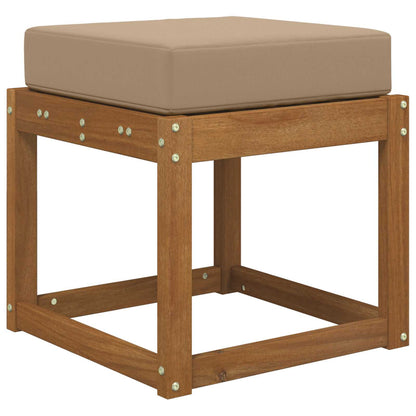 Buiten Zitkussen Taupe 40 x 40 x 8 cm 100% Polyester