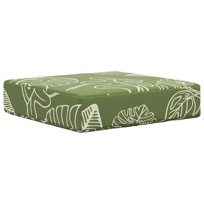 Buiten Zitkussen Groene Bladeren 40 x 40 x 8 cm 100% Polyester