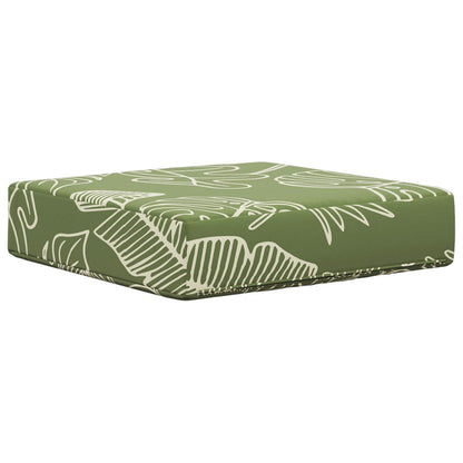 Buiten Zitkussen Groene Bladeren 40 x 40 x 8 cm 100% Polyester