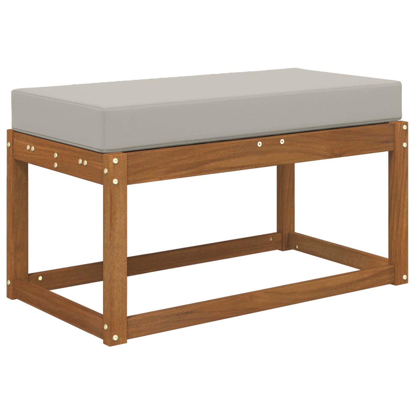 Buiten Zitkussen Grijs 80 x 40 x 8 cm 100% Polyester