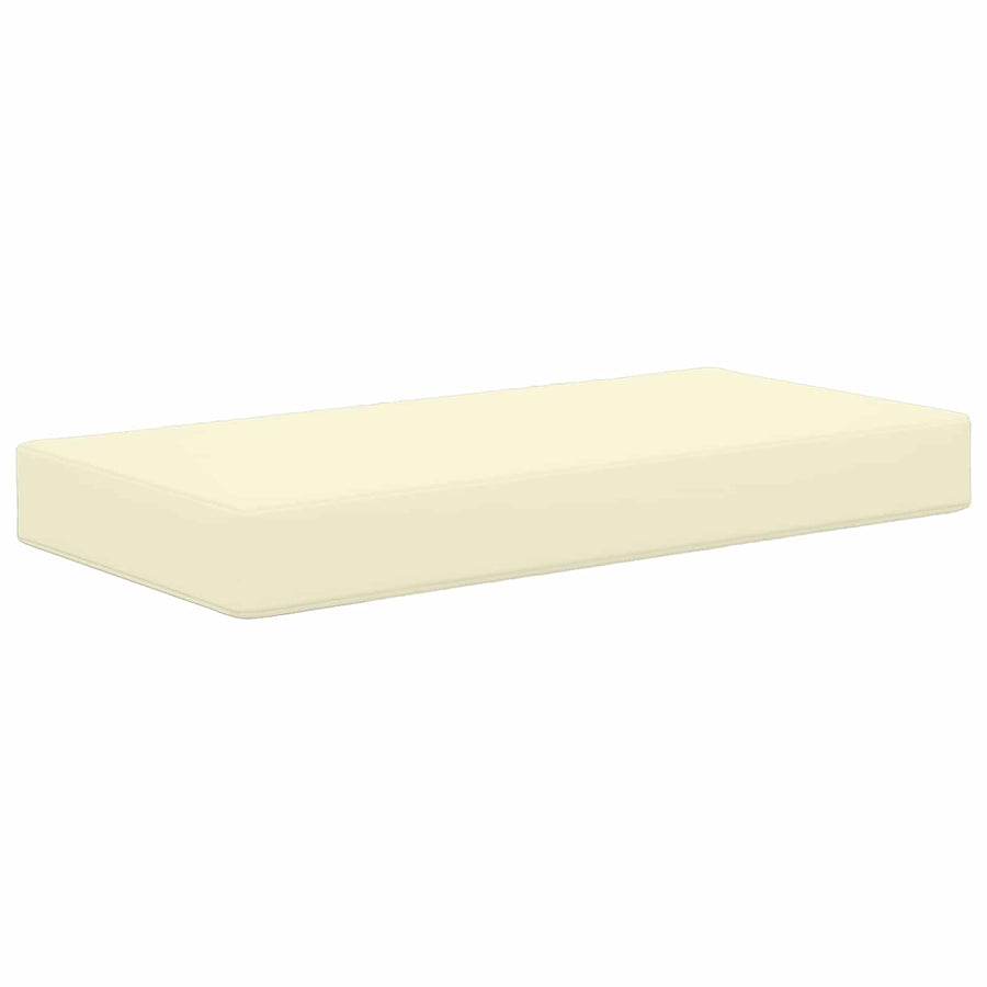 Buiten Zitkussen Crème 80 x 40 x 8 cm 100% Polyester