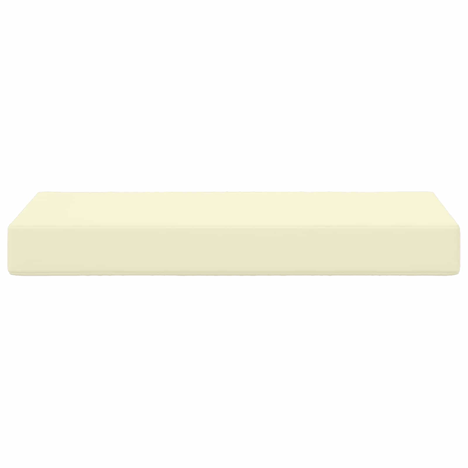 Buiten Zitkussen Crème 80 x 40 x 8 cm 100% Polyester