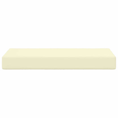 Buiten Zitkussen Crème 80 x 40 x 8 cm 100% Polyester