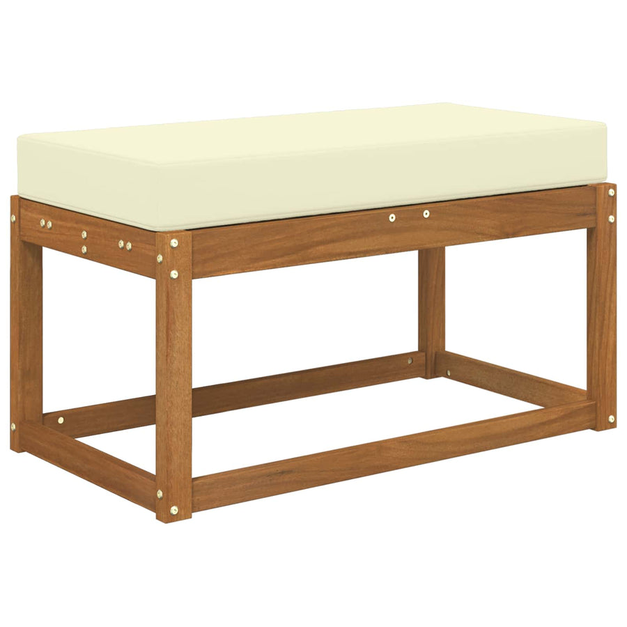 Buiten Zitkussen Crème 80 x 40 x 8 cm 100% Polyester