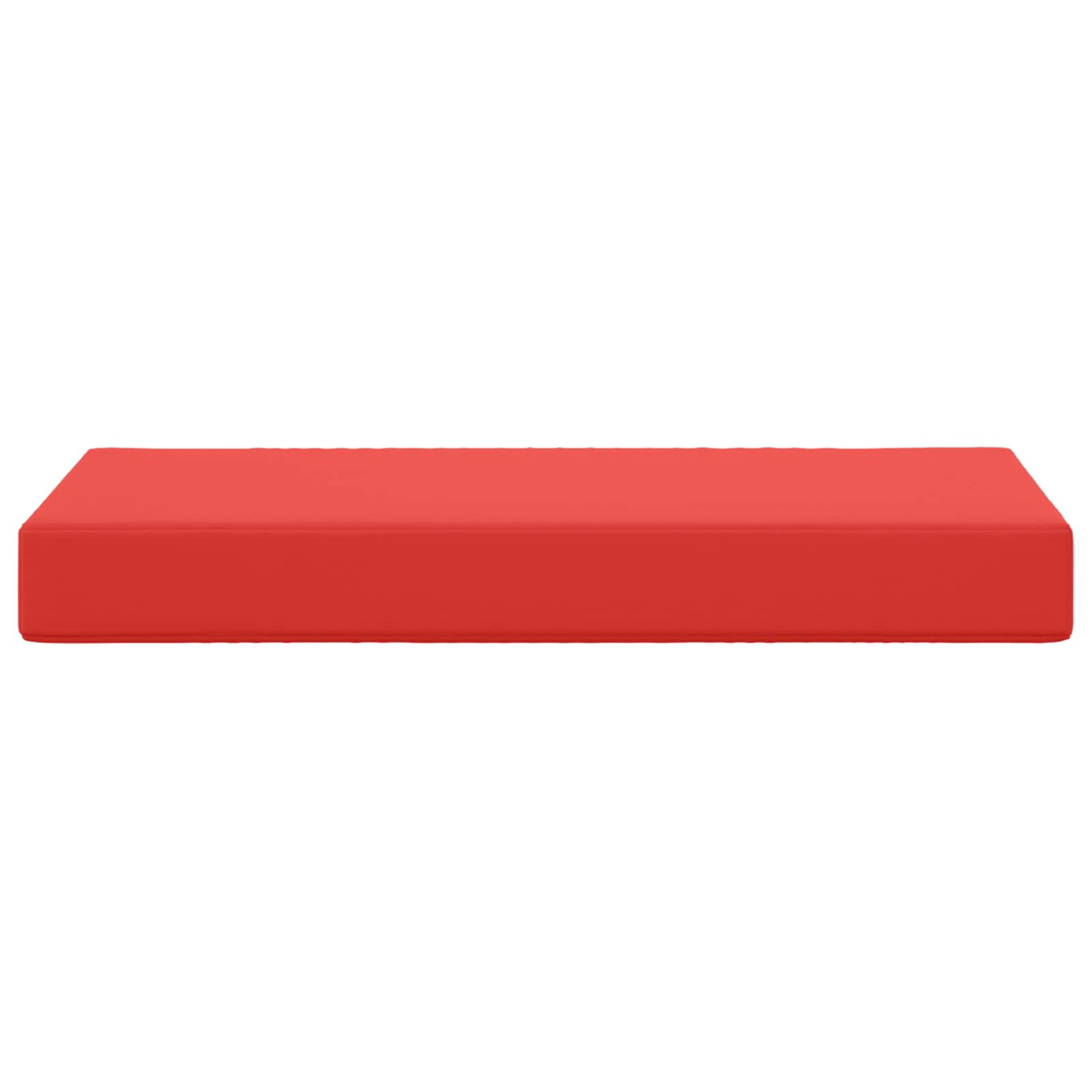 Buiten Zitkussen Rood 80 x 40 x 8 cm 100% Polyester