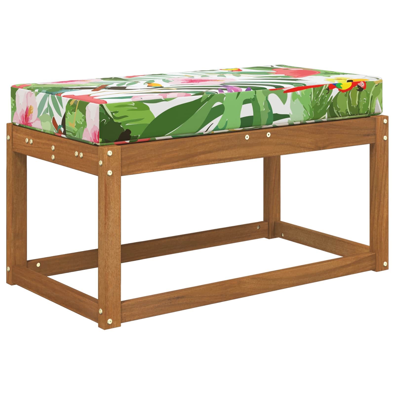 Buiten Zitkussen kleurrijk 80 x 40 x 8 cm 100% Polyester