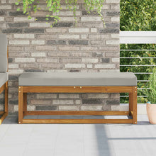Buiten Zitkussen Grijs 111,5 x 40 x 8 cm 100% Polyester