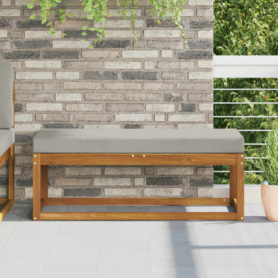 Buiten Zitkussen Grijs 111,5 x 40 x 8 cm 100% Polyester