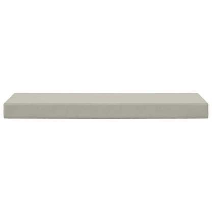 Buiten Zitkussen Grijs 111,5 x 40 x 8 cm 100% Polyester