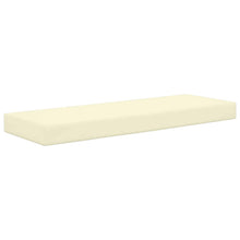 Buiten Zitkussen Crème 115 x 40 x 8 cm 100% Polyester
