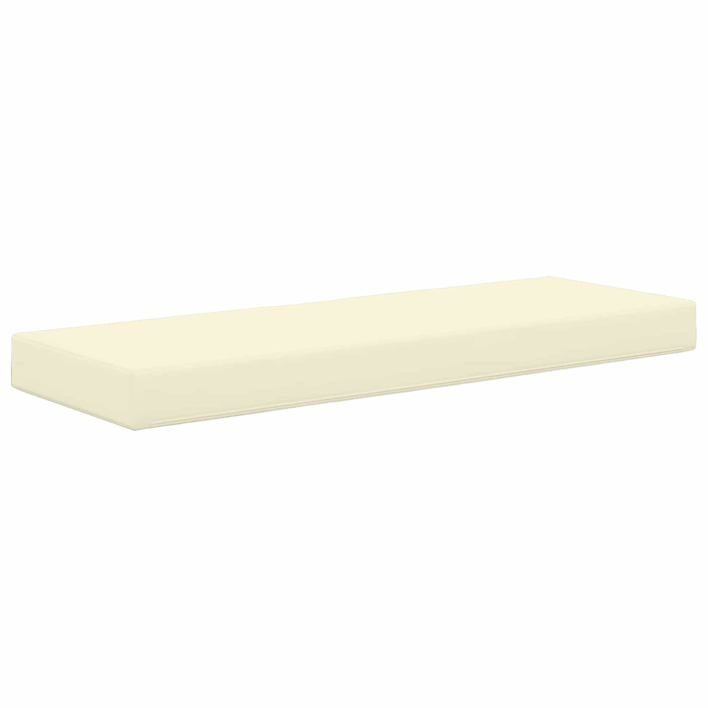 Buiten Zitkussen Crème 115 x 40 x 8 cm 100% Polyester