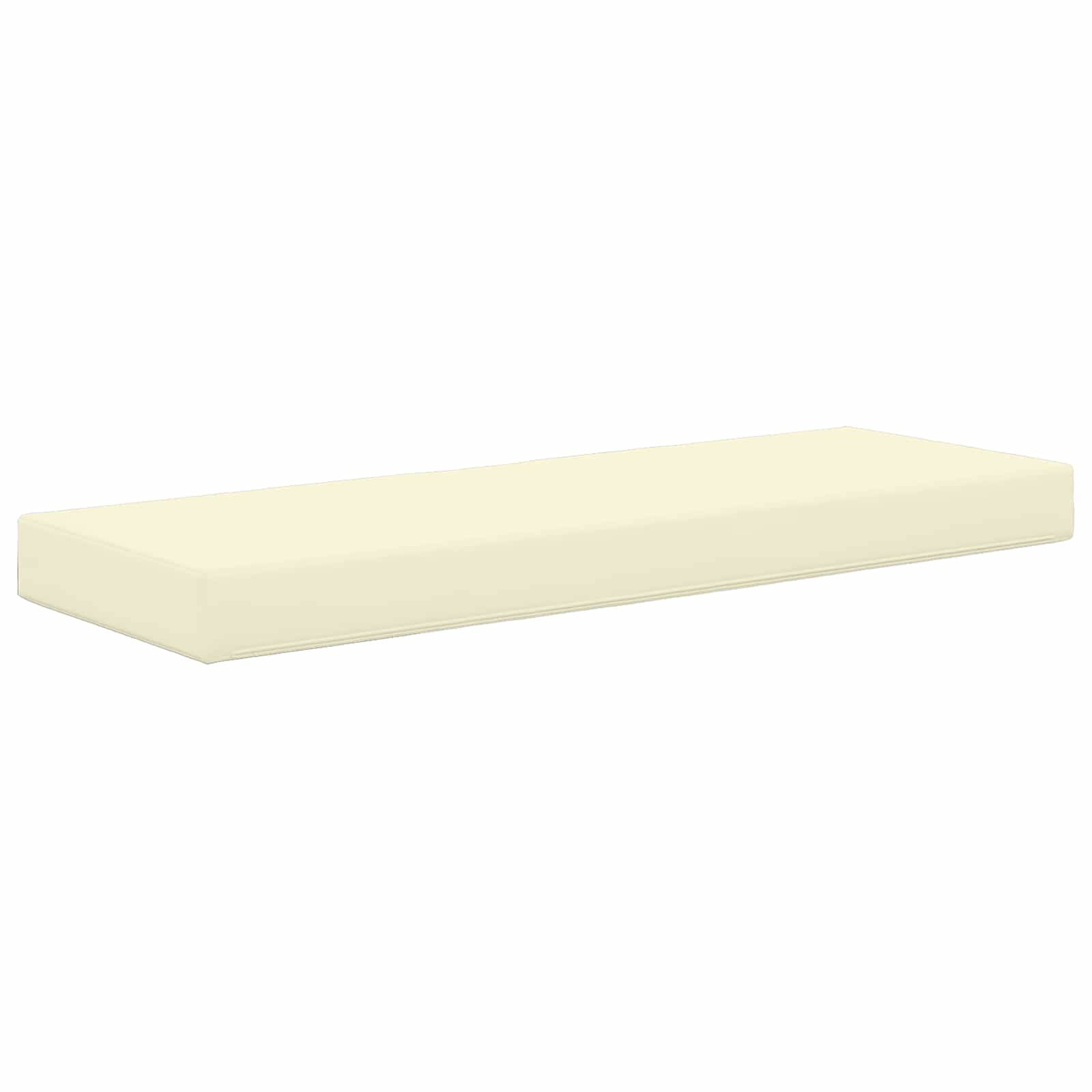 Buiten Zitkussen Crème 115 x 40 x 8 cm 100% Polyester