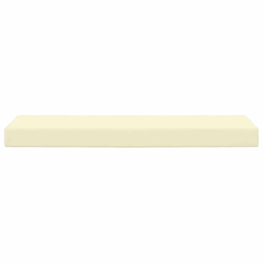 Buiten Zitkussen Crème 115 x 40 x 8 cm 100% Polyester