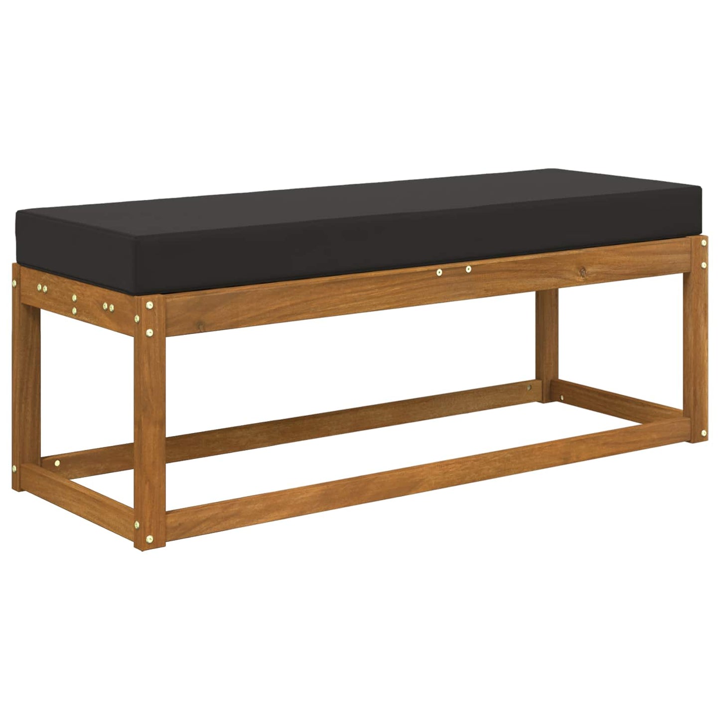 Buiten Zitkussen Zwart 111,5 x 40 x 8 cm 100% Polyester