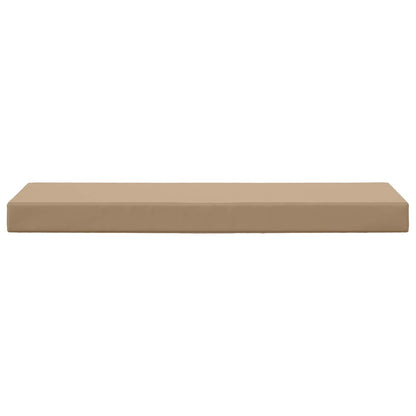 Buiten Zitkussen Taupe 111,5 x 40 x 8 cm 100% Polyester
