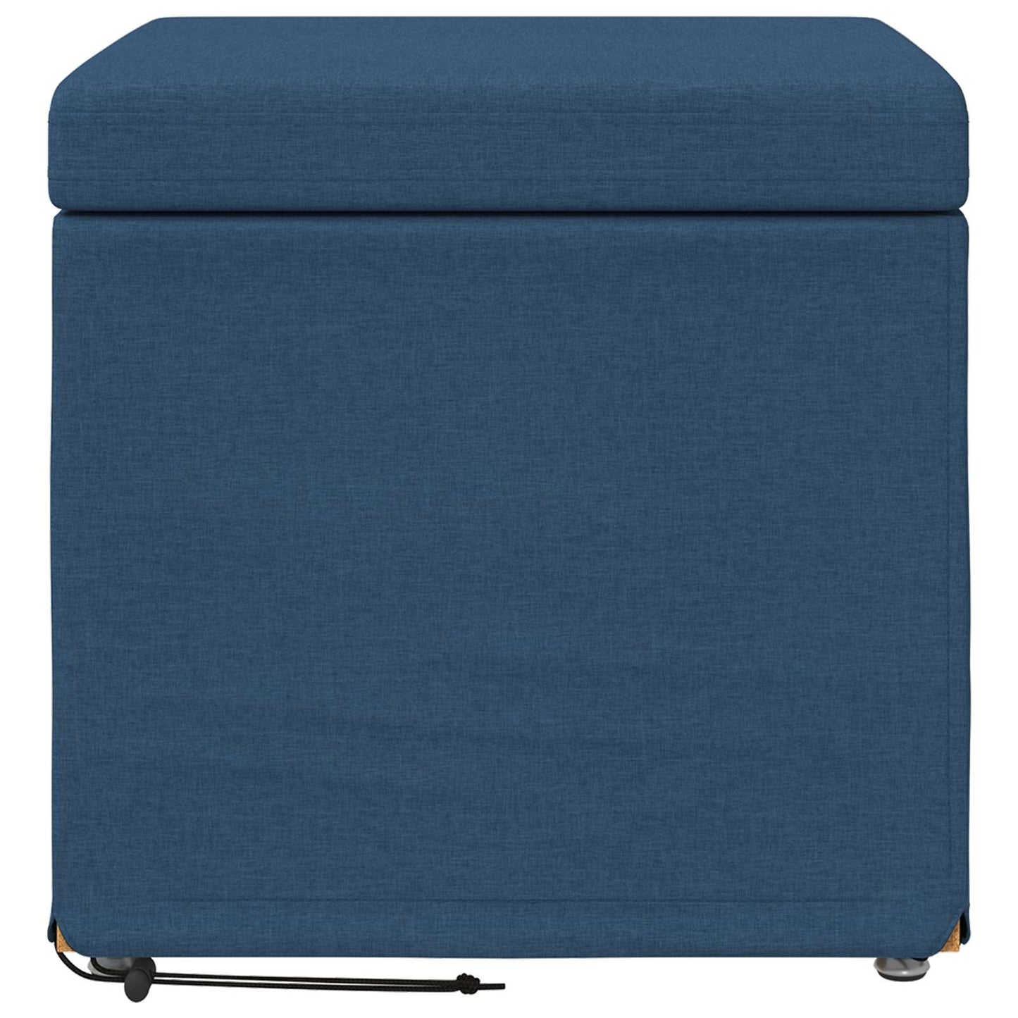 Kruk Blauw 41 x 41 x 40 cm Stof en Geëngineerd Hout