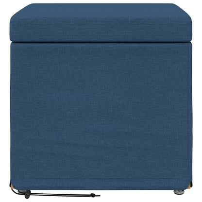 Kruk Blauw 41 x 41 x 40 cm Stof en Geëngineerd Hout