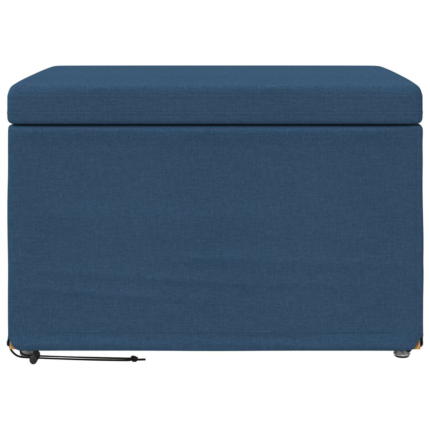Kruk Blauw 61 x 41 x 40 cm Stof en Geëngineerd Hout