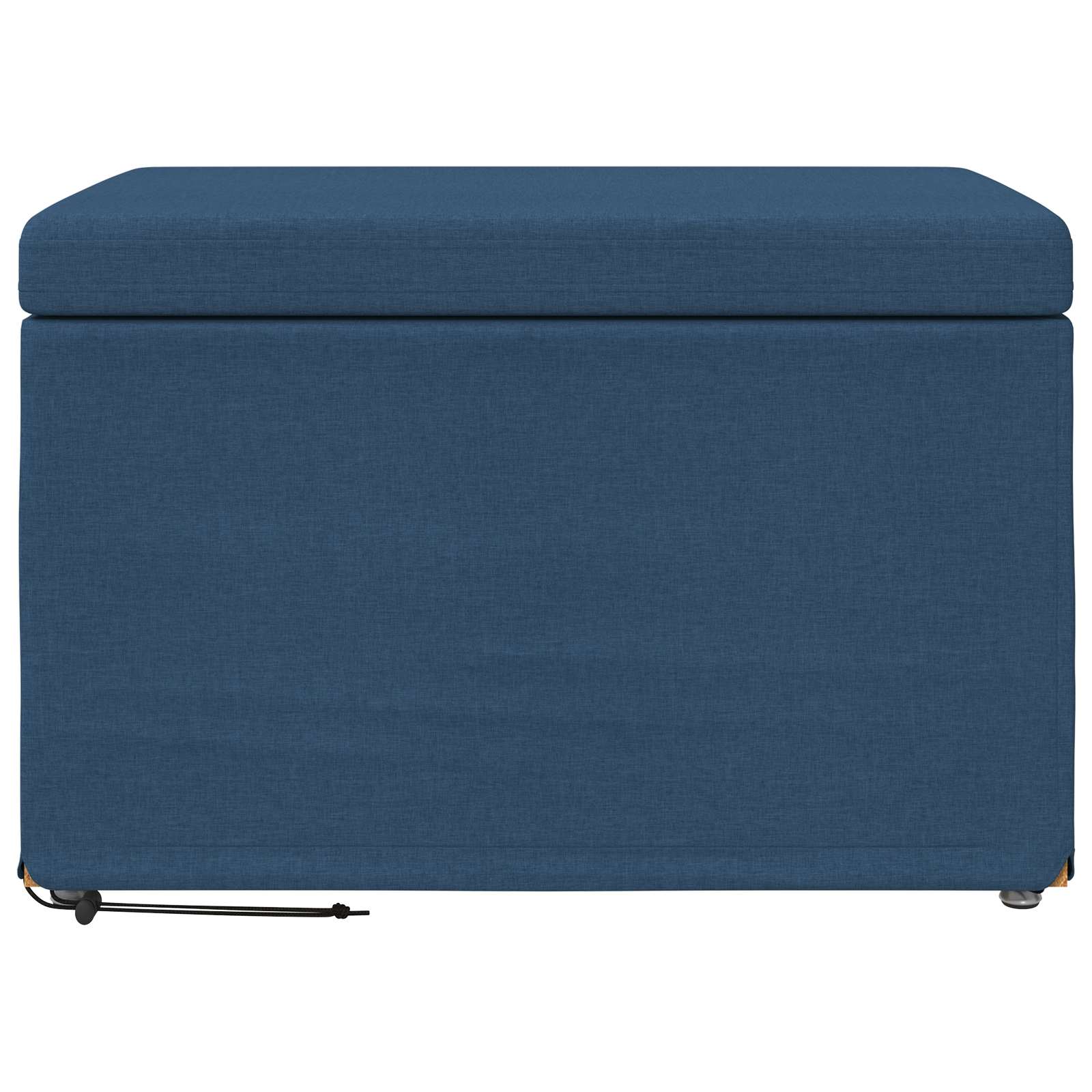 Kruk Blauw 61 x 41 x 40 cm Stof en Geëngineerd Hout
