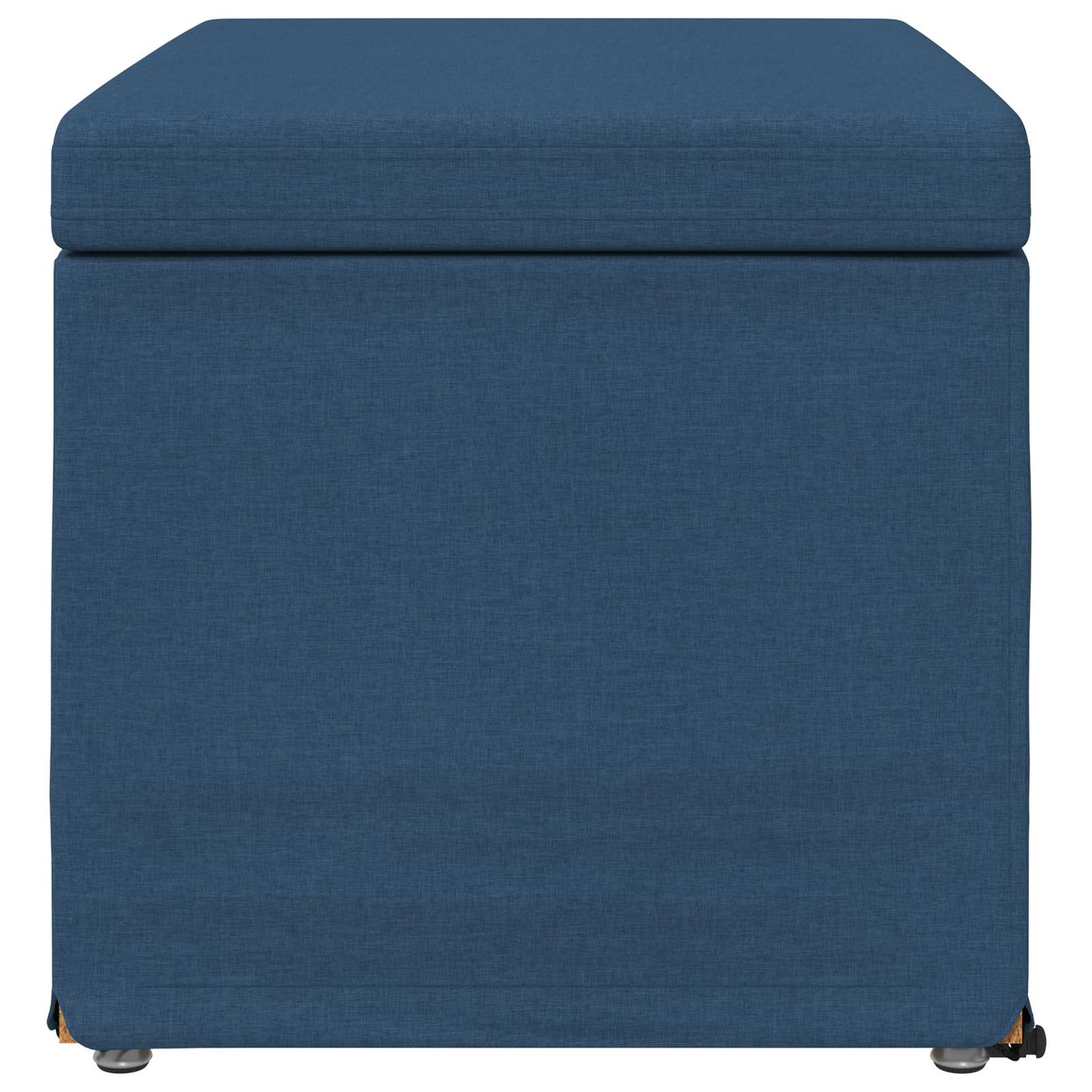 Kruk Blauw 61 x 41 x 40 cm Stof en Geëngineerd Hout