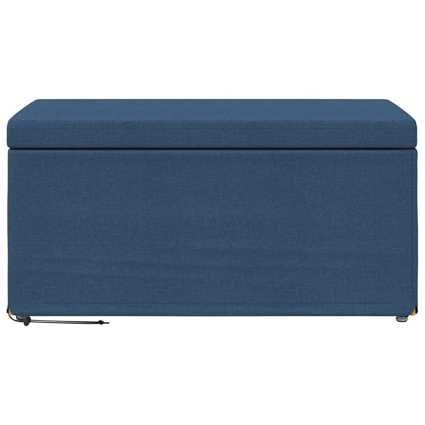 Kruk Blauw 81 x 41 x 40 cm Stof en Geëngineerd Hout