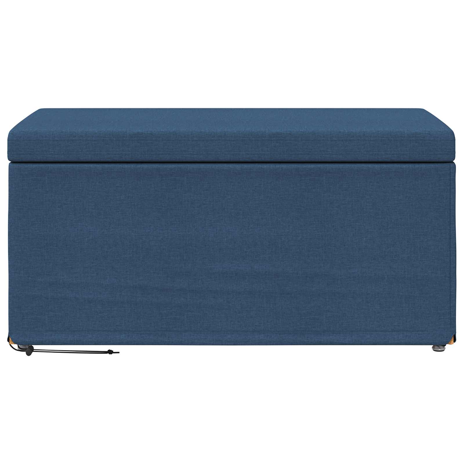 Kruk Blauw 81 x 41 x 40 cm Stof en Geëngineerd Hout
