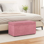 Kruk roze 81x41x40 cm velvet