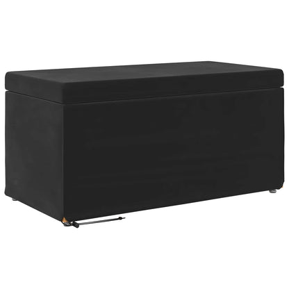 Kruk Zwart 81 x 41 x 40 cm Velvet en Gefabriceerd Hout