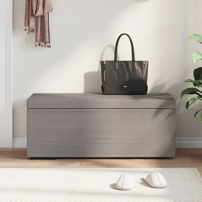 Kruk Taupe 101 x 41 x 40 cm Stof en Geëngineerd Hout