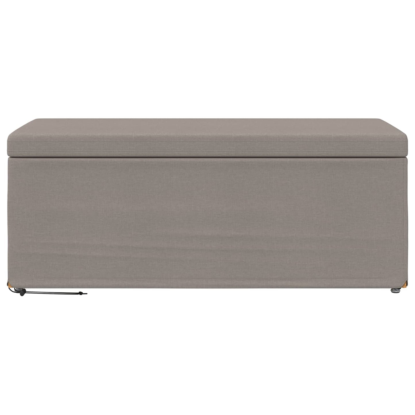 Kruk Taupe 101 x 41 x 40 cm Stof en Geëngineerd Hout