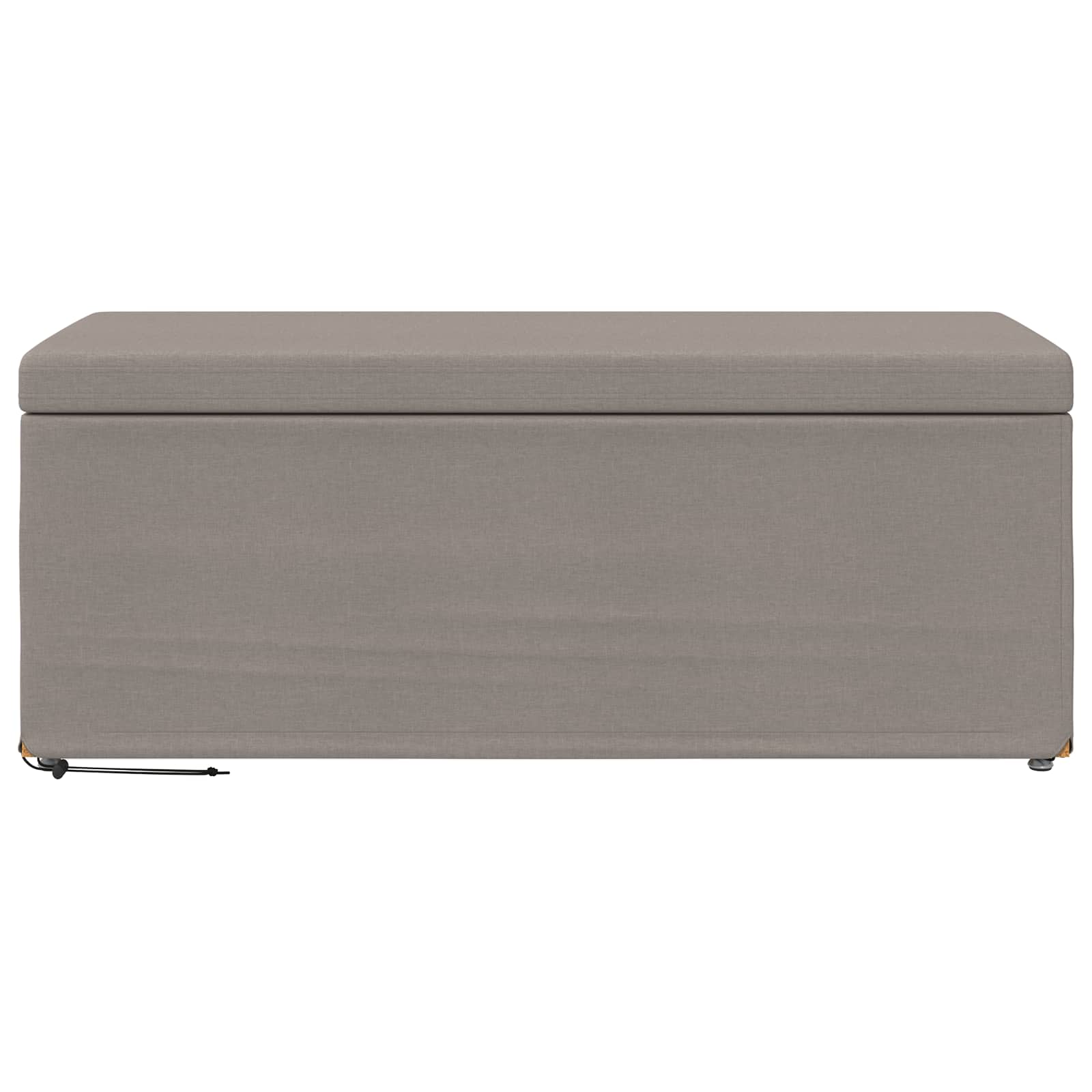 Kruk Taupe 101 x 41 x 40 cm Stof en Geëngineerd Hout