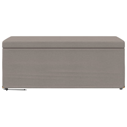Kruk Taupe 101 x 41 x 40 cm Stof en Geëngineerd Hout