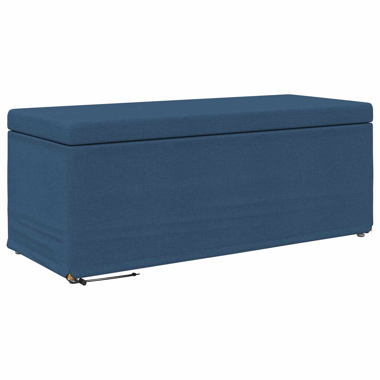 Kruk Blauw 101 x 41 x 40 cm Stof en Geëngineerd Hout