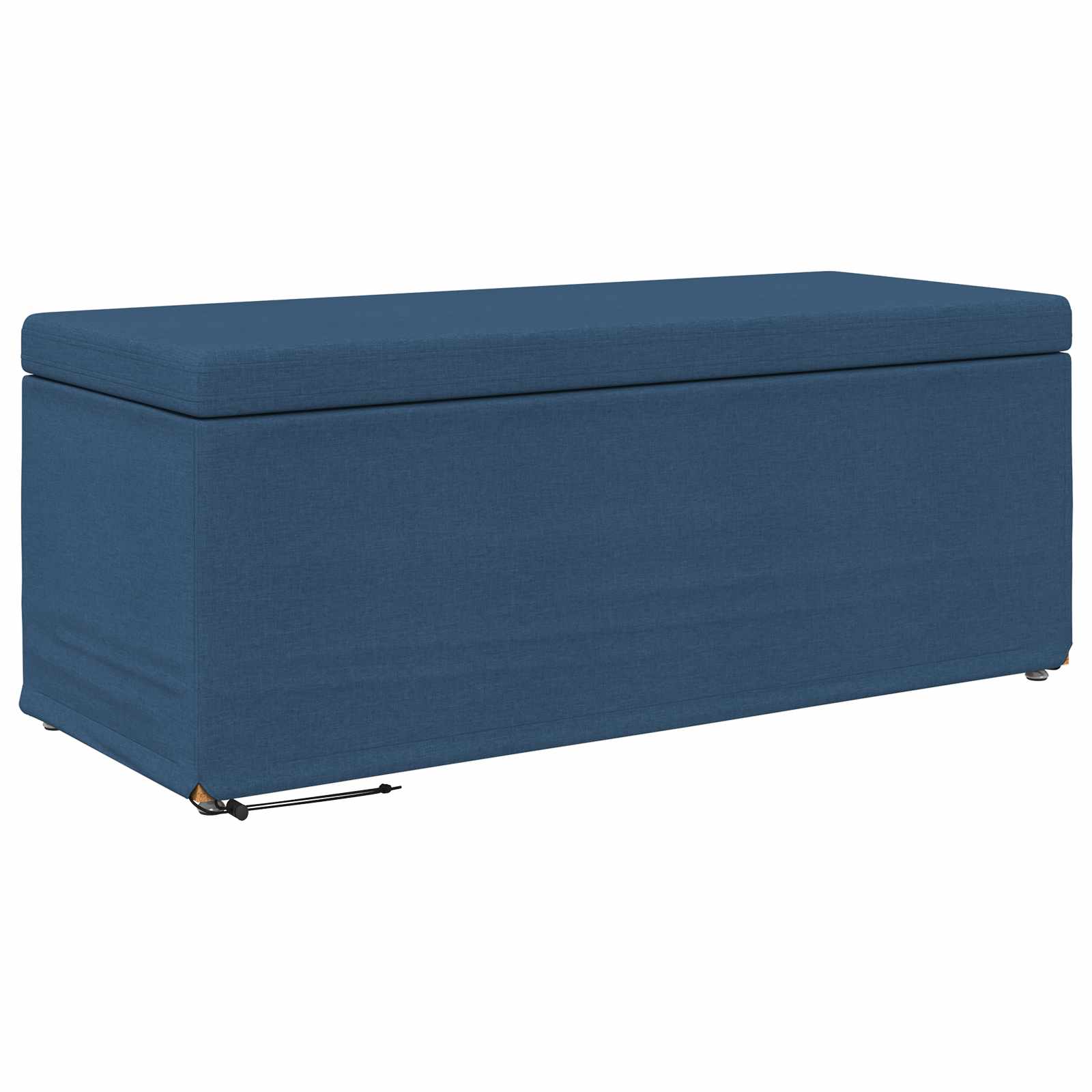 Kruk Blauw 101 x 41 x 40 cm Stof en Geëngineerd Hout