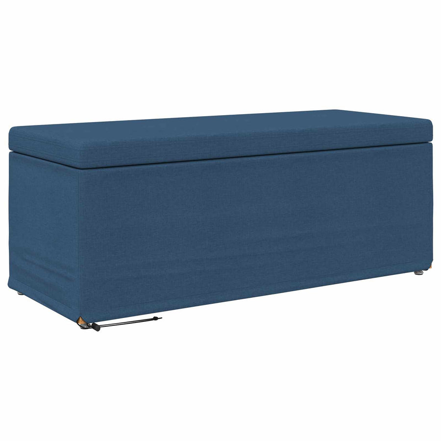 Kruk Blauw 101 x 41 x 40 cm Stof en Geëngineerd Hout