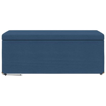 Kruk Blauw 101 x 41 x 40 cm Stof en Geëngineerd Hout