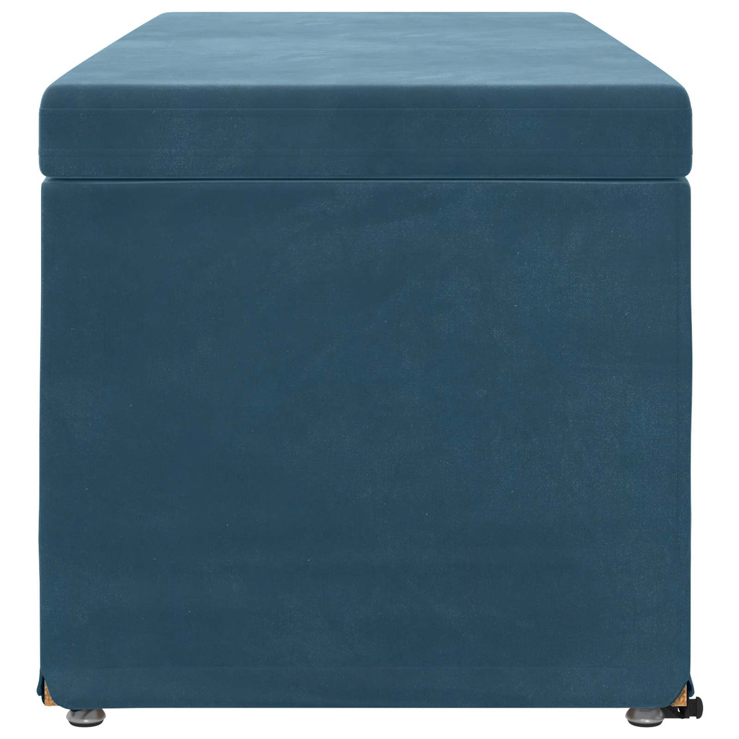 Kruk Blauw 101 x 41 x 40 cm Velvet en Gefabriceerd Hout