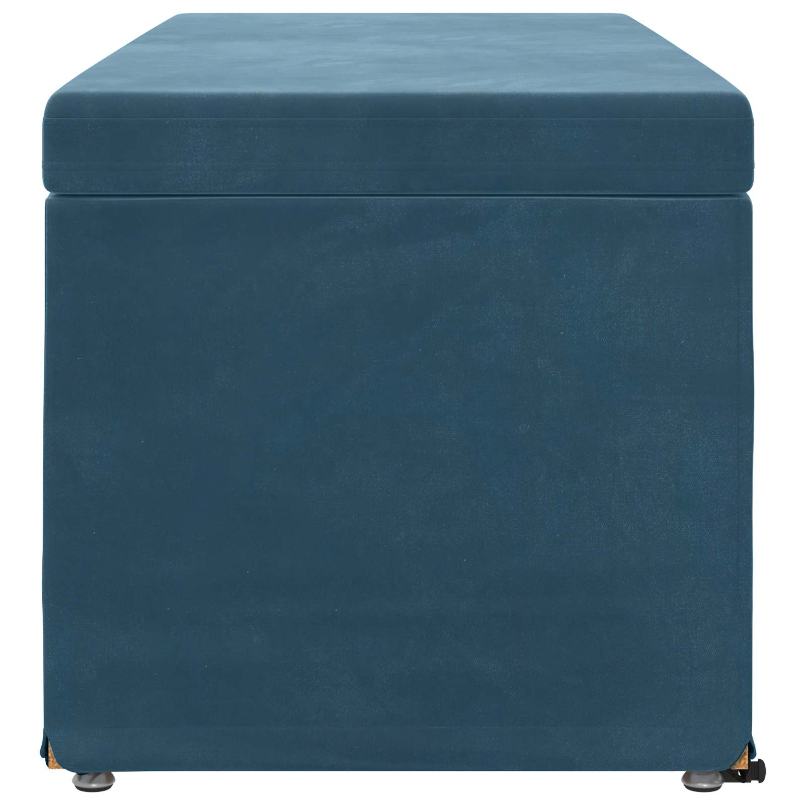 Kruk Blauw 101 x 41 x 40 cm Velvet en Gefabriceerd Hout
