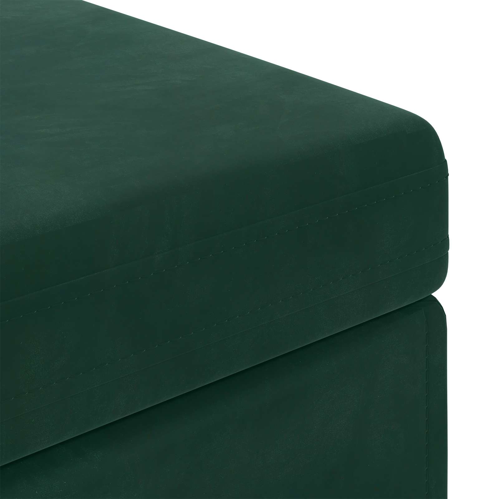Kruk Donkergroen 101 x 41 x 40 cm Velvet en Gefabriceerd Hout
