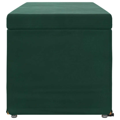 Kruk Donkergroen 101 x 41 x 40 cm Velvet en Gefabriceerd Hout