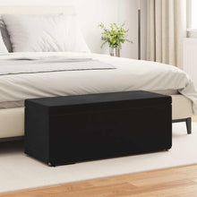 Kruk Zwart 101 x 41 x 40 cm Velvet en Gefabriceerd Hout