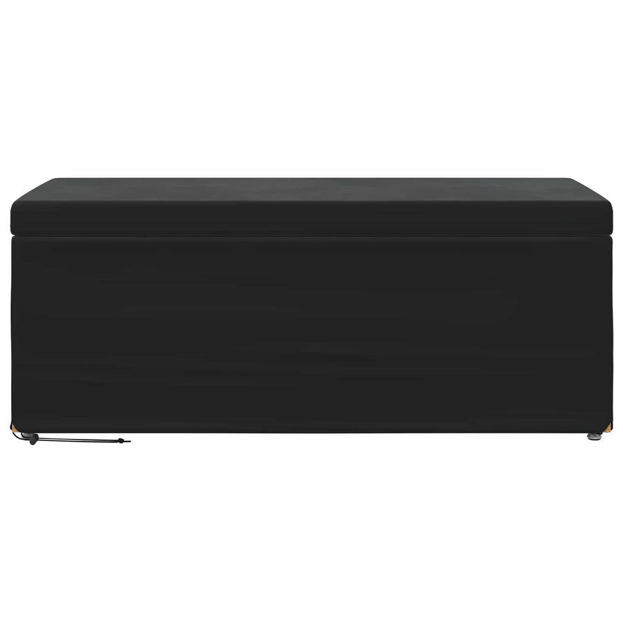 Kruk Zwart 101 x 41 x 40 cm Velvet en Gefabriceerd Hout