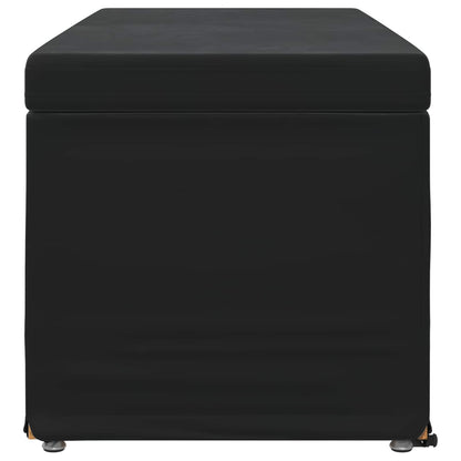 Kruk Zwart 101 x 41 x 40 cm Velvet en Gefabriceerd Hout
