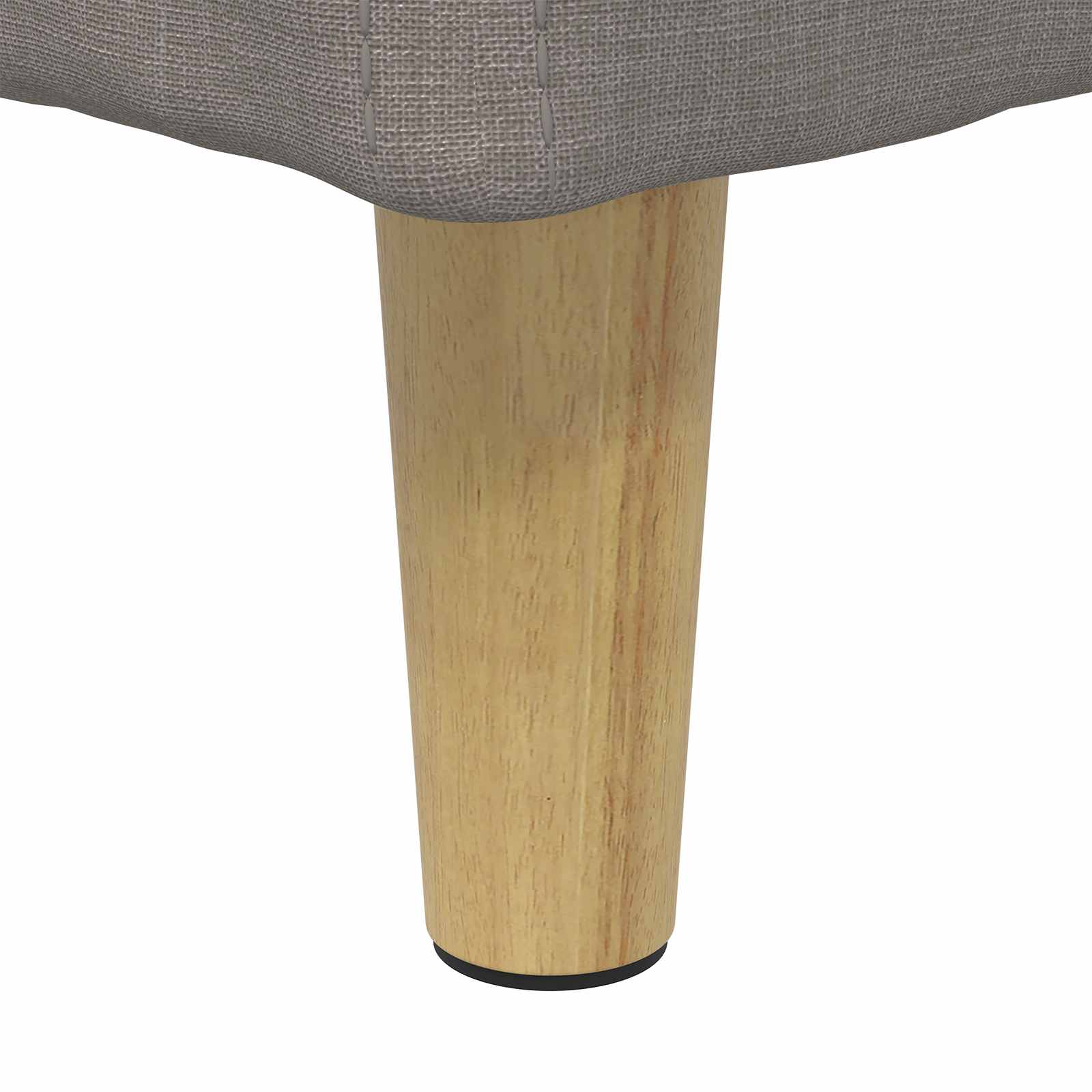 Opslagottoman met kussen Taupe 40 x 40 x 45 cm Stof