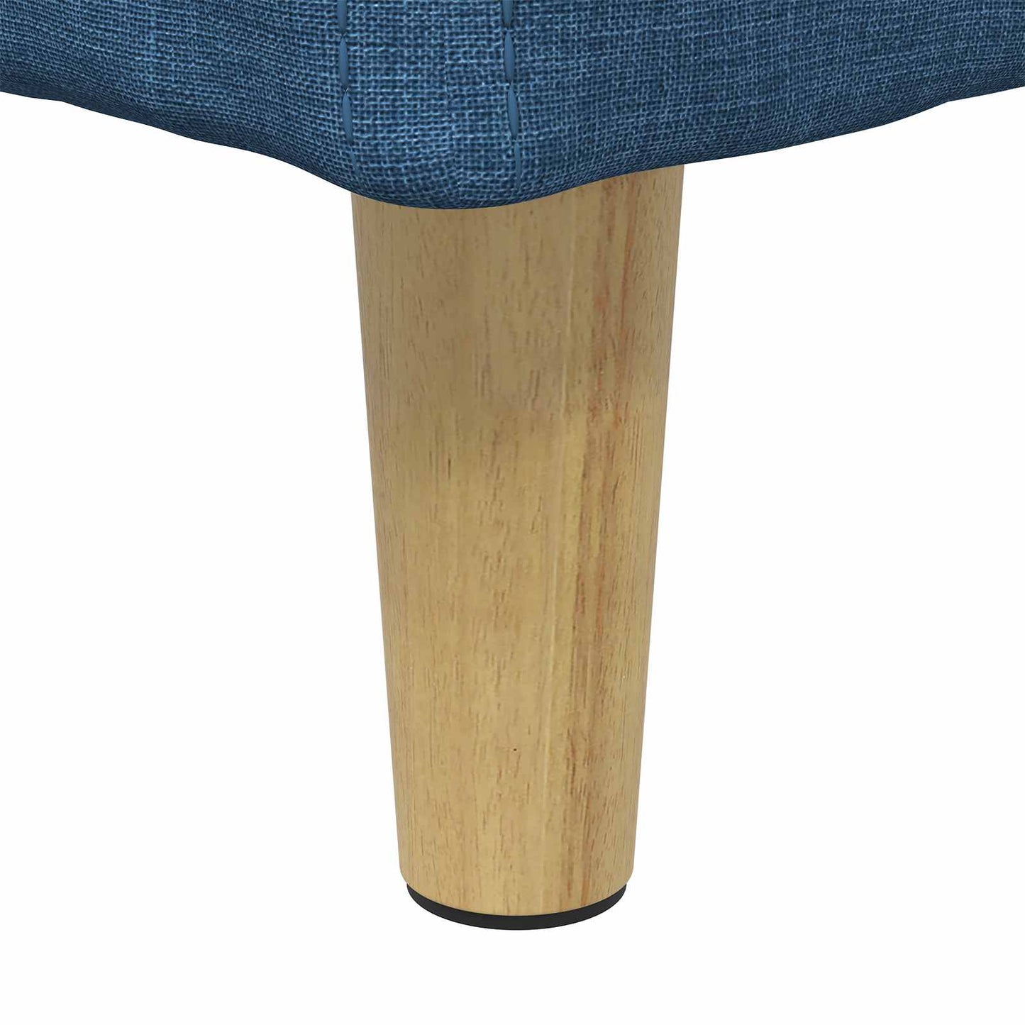 Opslagottoman met kussen Blauw 40 x 40 x 45 cm Stof