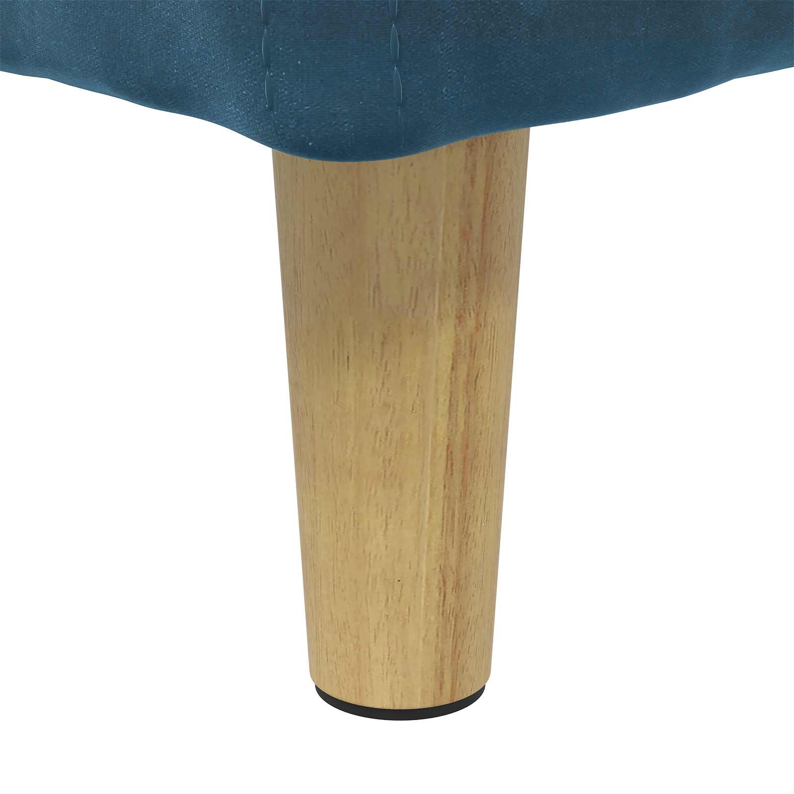 Opslagottoman met kussen Blauw 60 x 60 x 45 cm Fluweel